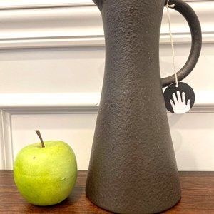 NEW IKEA Pitcher Black/green 34 oz